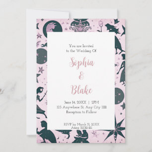 Enchanted Fairytale Wedding Invitation