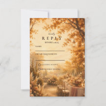 Enchanted Fall Backyard Wedding