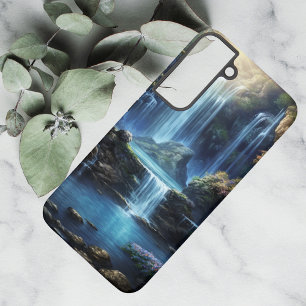 Enchanted Fantasy Waterfall Dreamscape Samsung Galaxy Case