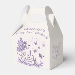 Enchanted First Candlelight - Birthday Favour Box
