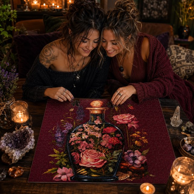 Enchanted Floral Potion Puzzle | Fantasy Botanical (Creator Uploaded)