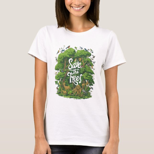Enchanted Forest Alive T-Shirt (Front)