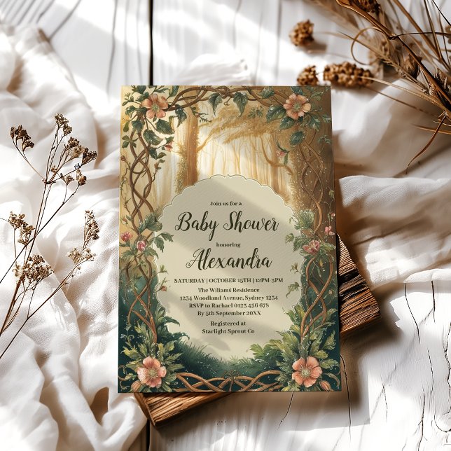 Enchanted Forest  Baby Shower Invitation (Creator Uploaded)