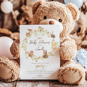 Enchanted Forest Baby Shower  Invitation