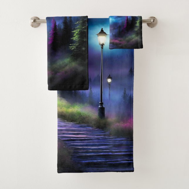 Enchanted Forest Bath Towel Set (Insitu)