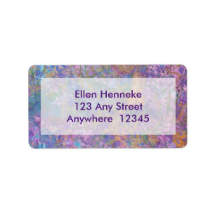 Enchanted Forest Batik Label