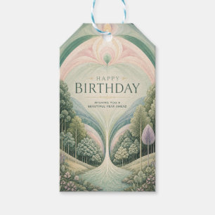 Enchanted Forest Birthday Sanctuary Gift Tags