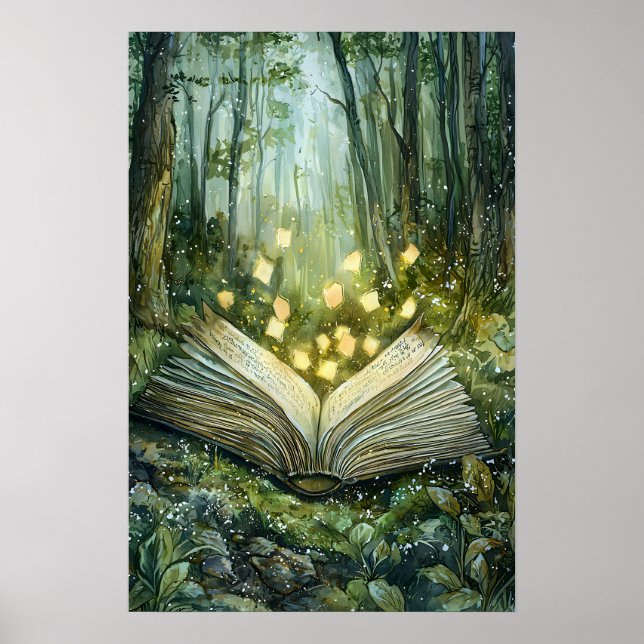 Enchanted Forest Book Of Magic  Poster (Front)