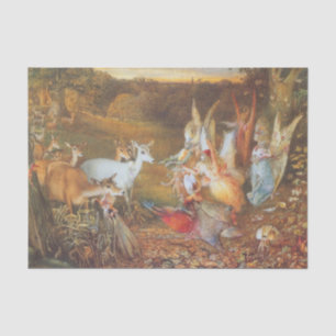 Enchanted Forest by artist John Anster Fitzgerald Tissue Paper