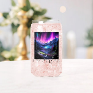 Enchanted Forest Can Glass