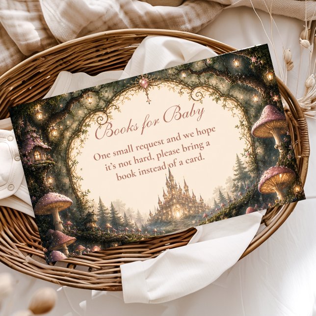 Enchanted Forest Castle Books for Baby Enclosure Card (Creator Uploaded)