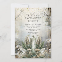 Enchanted Forest Crystal Kid's Birthday Party