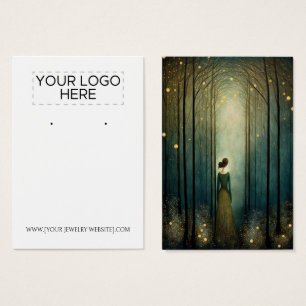 Enchanted Forest Earring Display Card