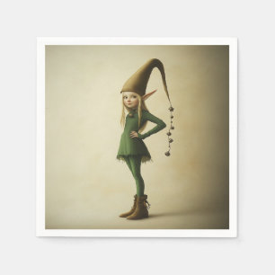 Enchanted Forest Elf Napkin