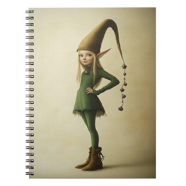Enchanted Forest Elf Notebook (Front)