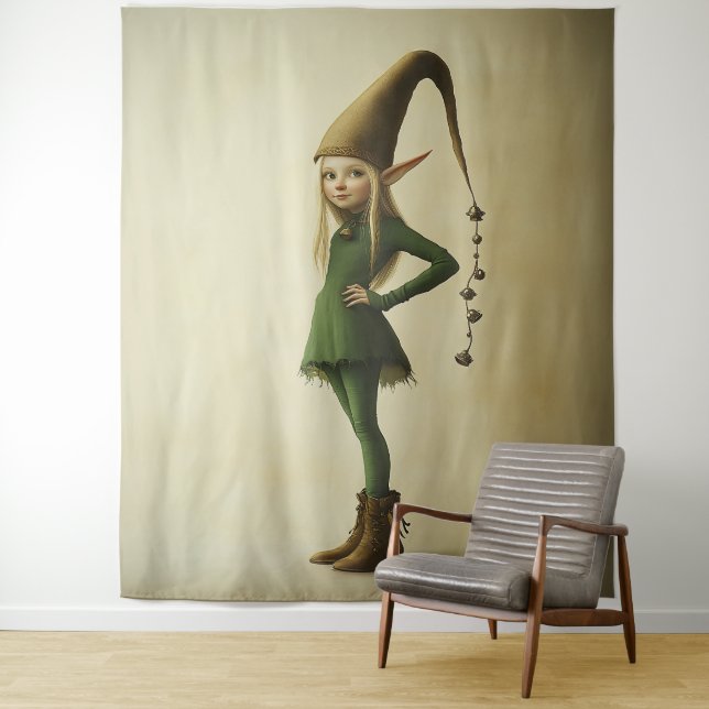 Enchanted Forest Elf Tapestry (In Situ)
