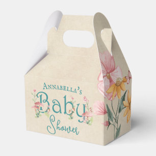 Enchanted Forest Fairy Garden Baby Shower Favour Box