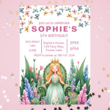 Enchanted Forest Fairy Princess Birthday