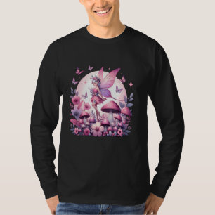 Enchanted Forest Fantasy Fairy Mystical Butterfly T-Shirt