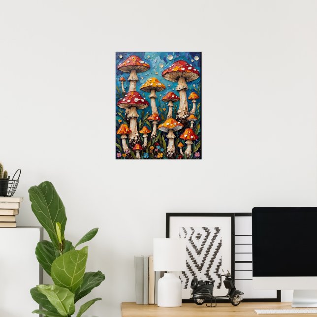 Enchanted Forest Floor Poster (Home Office)