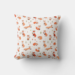 Enchanted Forest Fox Dream Cushion