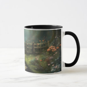 Enchanted Forest Garden whimsical path Mug