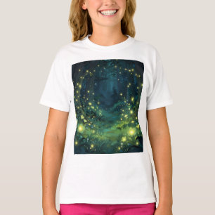 Enchanted Forest Glow Magical Night T-Shirt