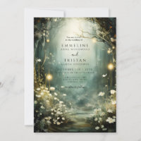 Enchanted Forest Glow Wedding