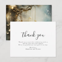 Enchanted Forest Hanging Lanterns Wedding