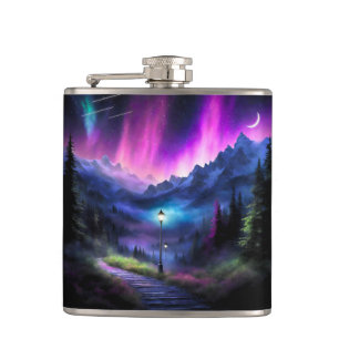 Enchanted Forest Hip Flask