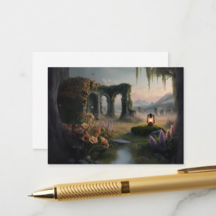 Enchanted Forest Jewellery Card