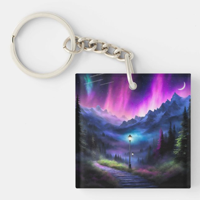 Enchanted Forest Key Ring (Front)
