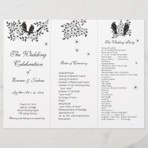 Enchanted Forest Love Bird Wedding
