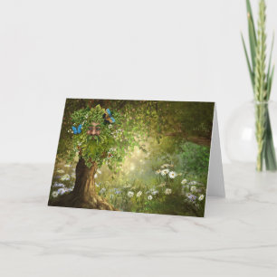 Enchanted Forest Man All Occasion Greeting Card