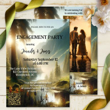 Enchanted Forest Mountains Photo Engagement
