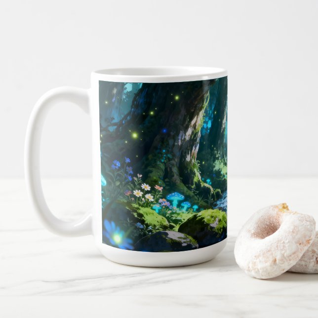 Enchanted Forest Mug (With Donut)