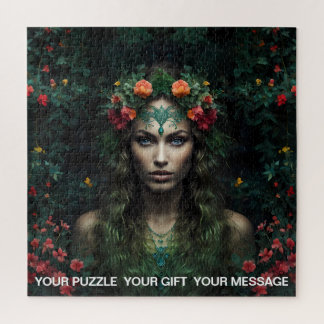 Enchanted Forest Muse Jigsaw Puzzle