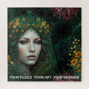 Enchanted Forest Muse Jigsaw Puzzle