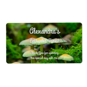 Enchanted Forest, Mushrooms Moss Personalised
