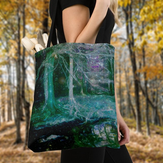 Enchanted Forest Mystical Fantasy Art  Tote Bag (Creator Uploaded)