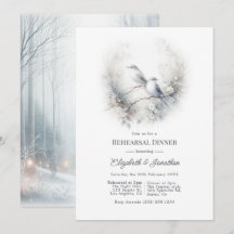 Enchanted Forest Nightingales Rehearsal Dinner