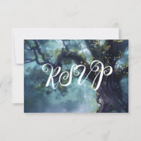 Enchanted Forest Oak Tree Fairy Lights RSVP