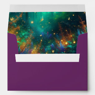 Enchanted Forest of Radiant Jewels Envelope