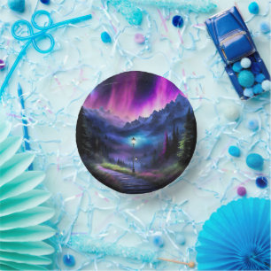 Enchanted Forest Paper Plate