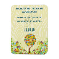 Enchanted Forest Patchwork Floral Fairy Tale Tree