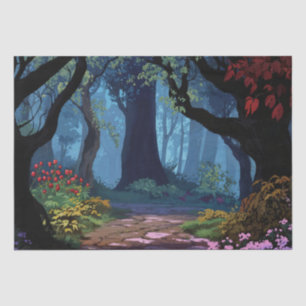 Enchanted Forest Path Tissue Paper