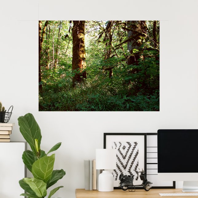 Enchanted Forest Poster Print (Home Office)