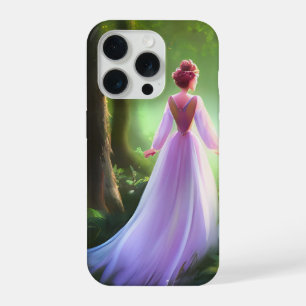 Enchanted Forest Princess Purple Gown Aesthetic  iPhone 15 Pro Case