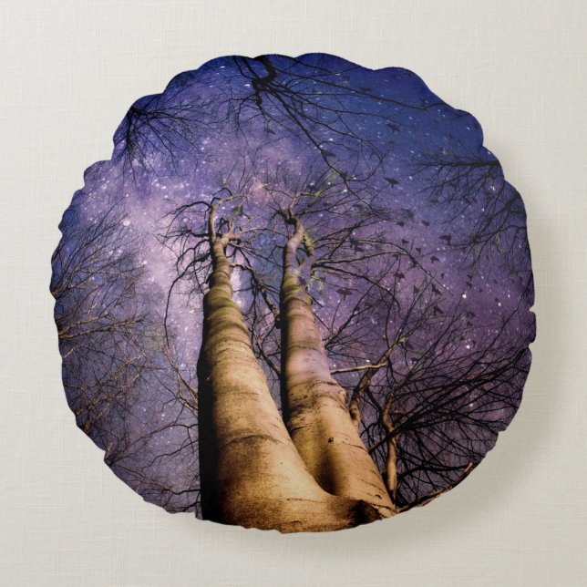 Enchanted Forest Round Cushion (Front)
