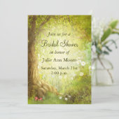 Enchanted Forest Scene Invitation (Standing Front)
